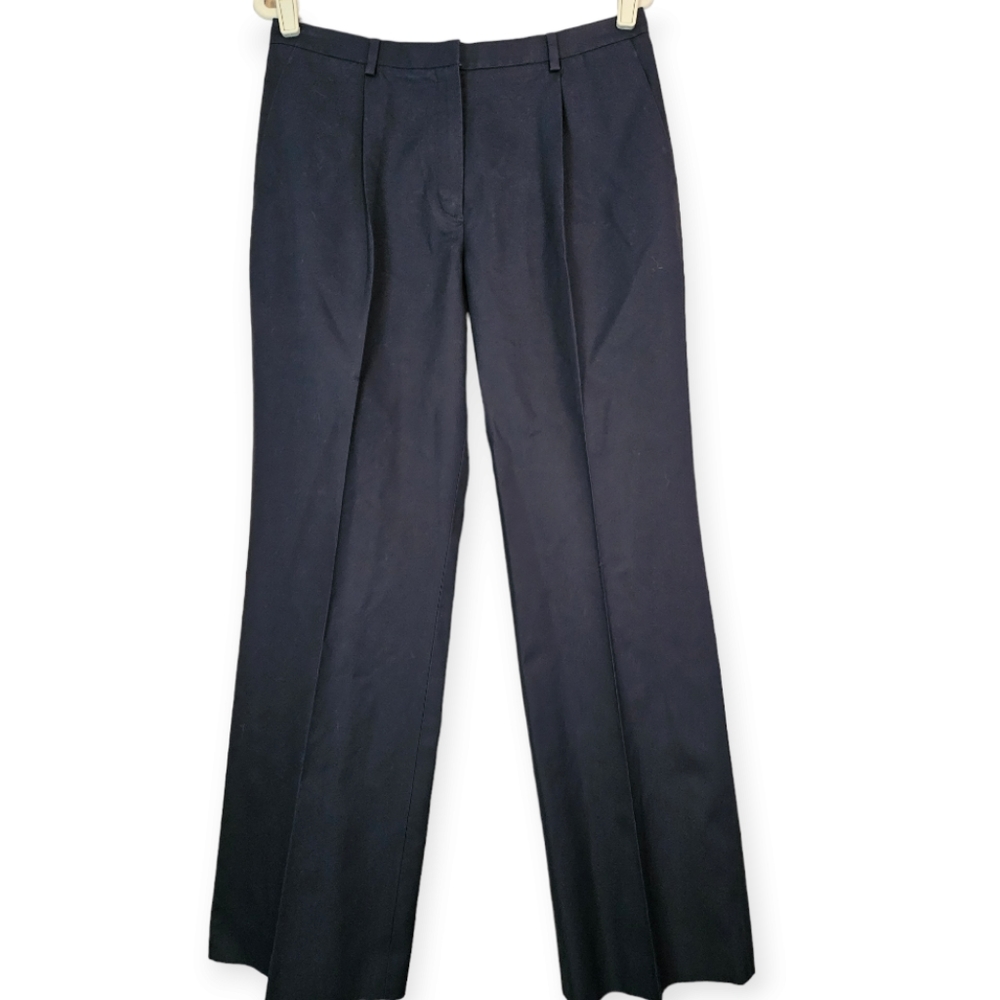 NWOT Brooks Brothers dark navy slim Advantage Chino trousers pants Womens 12